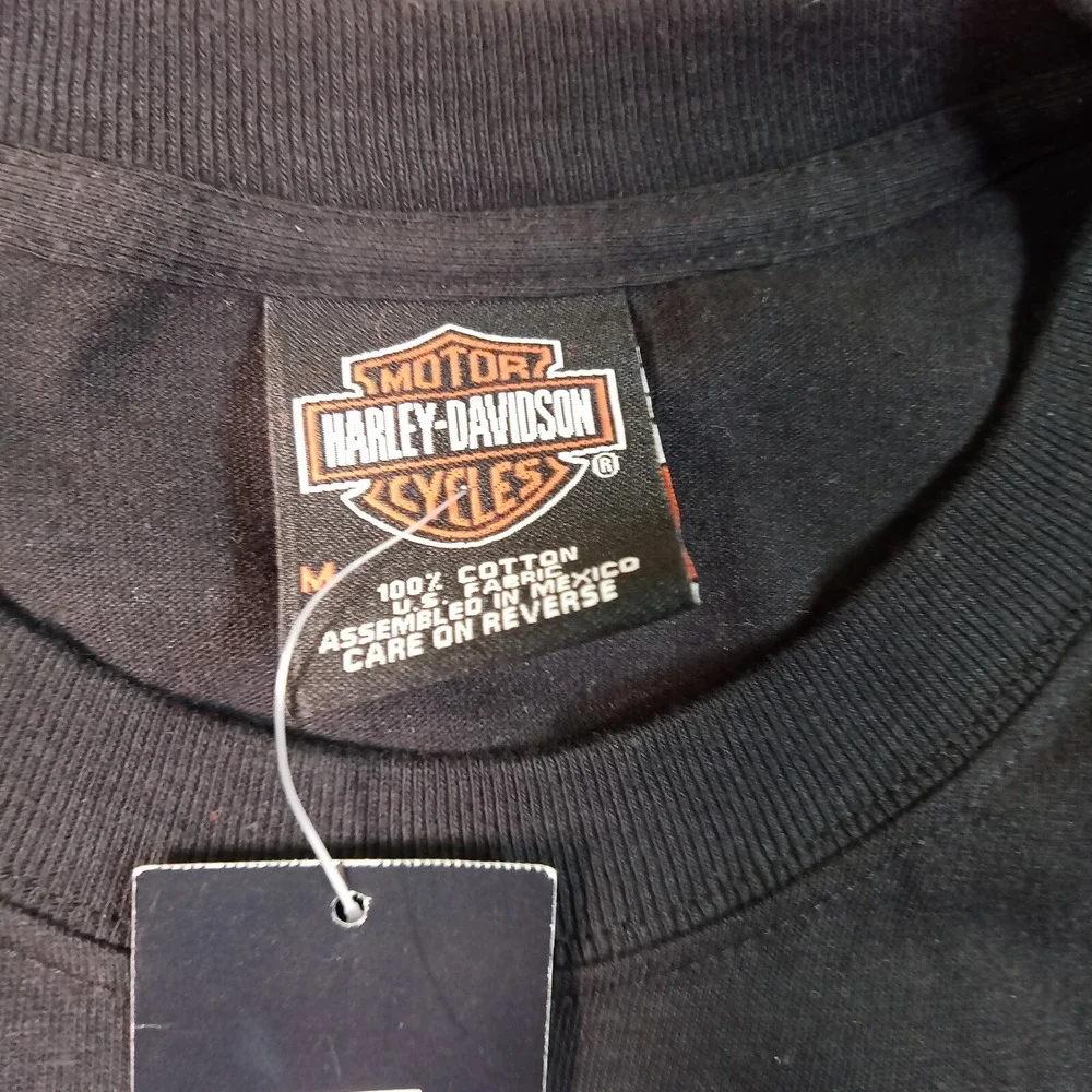 2007 Harley Davidson Freedom Rolls Long Sleeve Shirt Sz Med New NWT Ontario CA - Picture 5 of 11